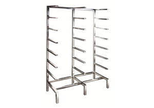 全不銹鋼網(wǎng)筐儲(chǔ)存架 （單列）G081、G082