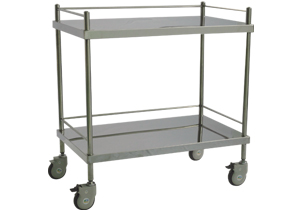 不銹鋼手術(shù)器械臺Ⅲ型B104、B106、B107